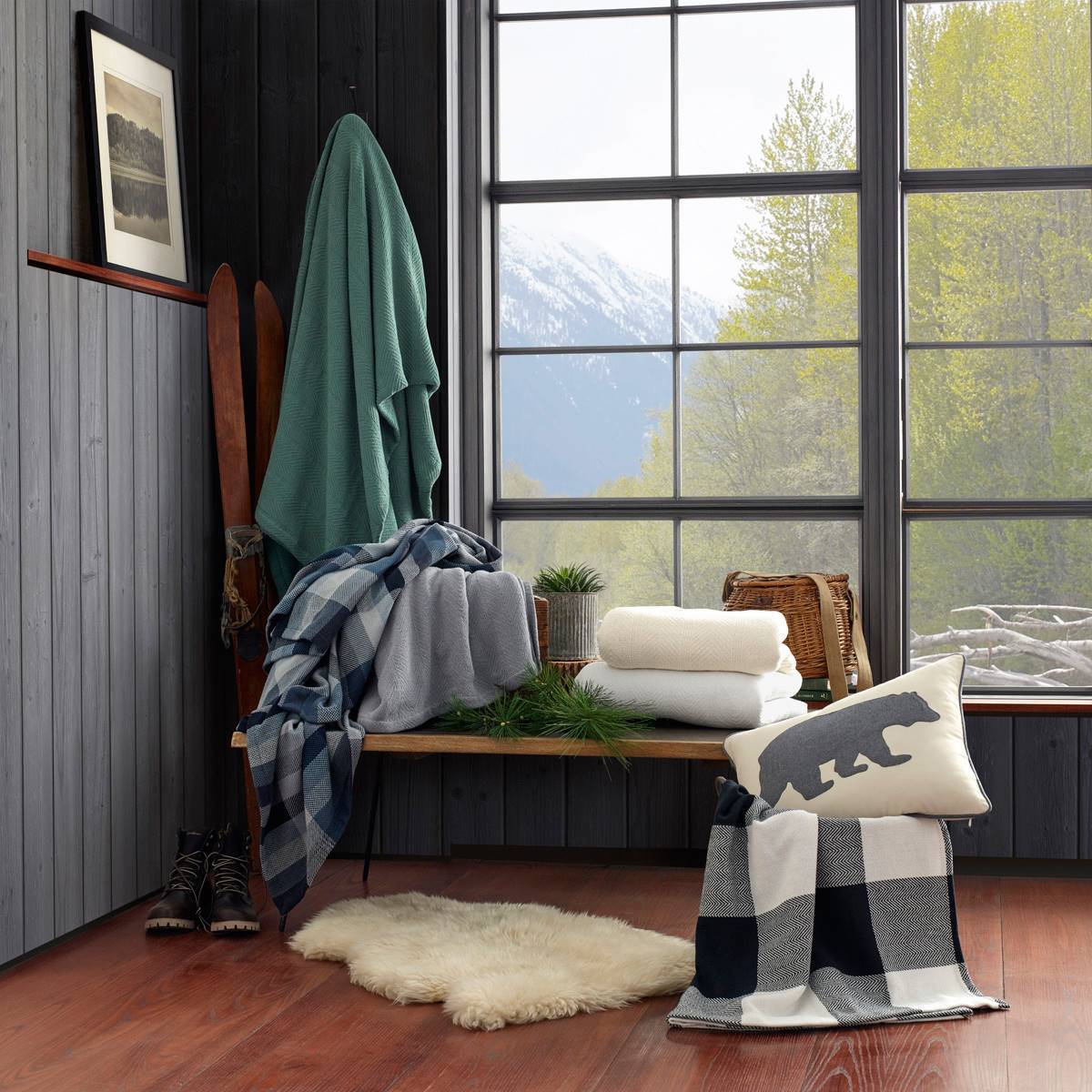 Eddie Bauer Windsor Stripe Blanket Best deal ⭐ Eddie-Bauer Bed Eddie Bauer Windsor Stripe Blanket ✔️ -Donna Sharp Shop unnamed file 107