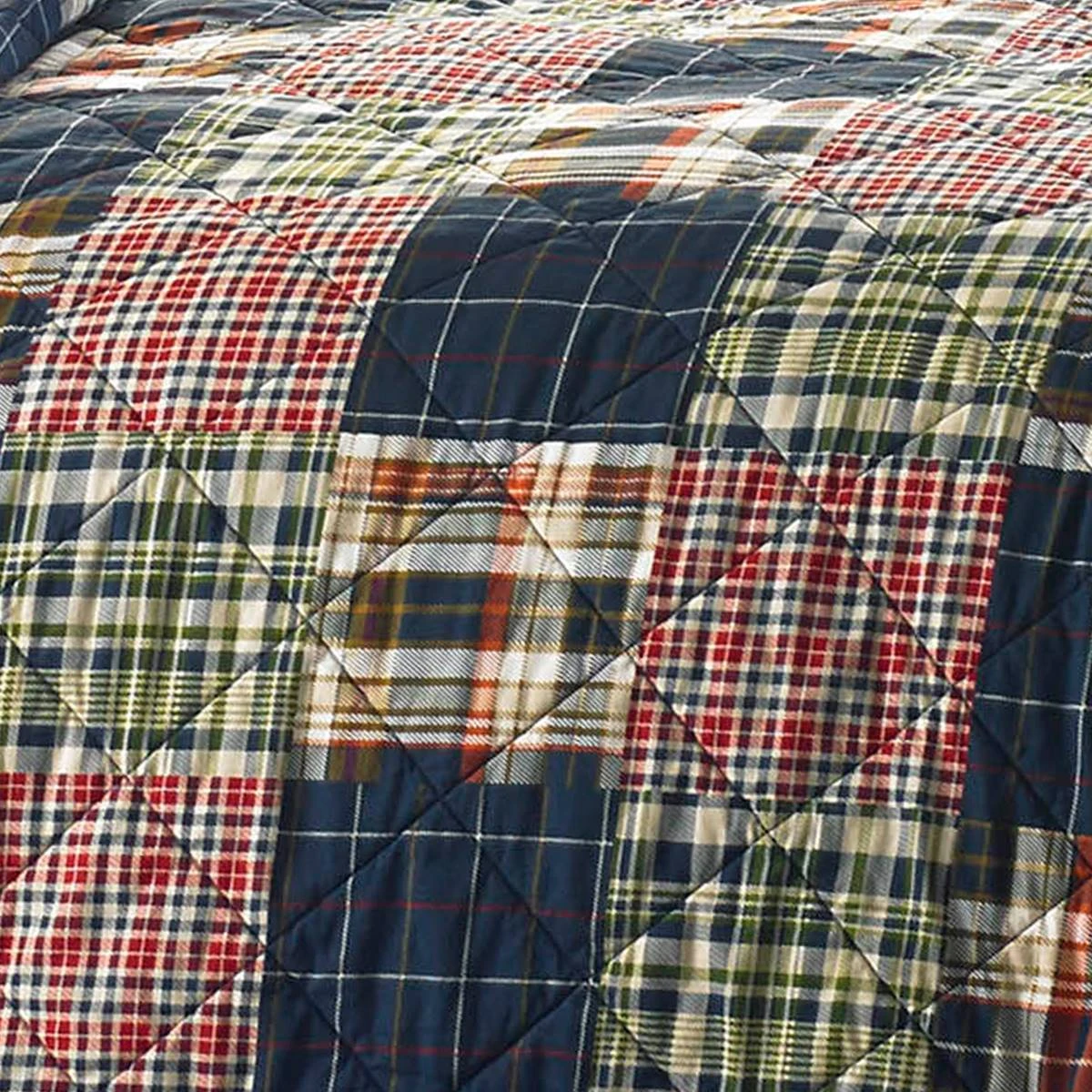 Best deal ๐ฏ Eddie-Bauer Bed Eddie Bauer Madrona Plaid 136 Thread Count Quilt Set ๐ - Image 2