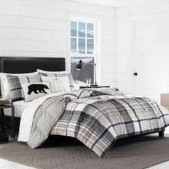 Best Pirce 😍 Eddie-Bauer Bed Eddie Bauer Normandy Plaid 150TC Reversible Comforter Set ✨