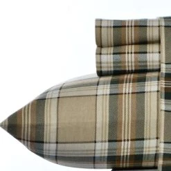 Best deal 🥰 Eddie-Bauer Bed Eddie Bauer Edgewood Plaid Flannel Sheet Set 💯