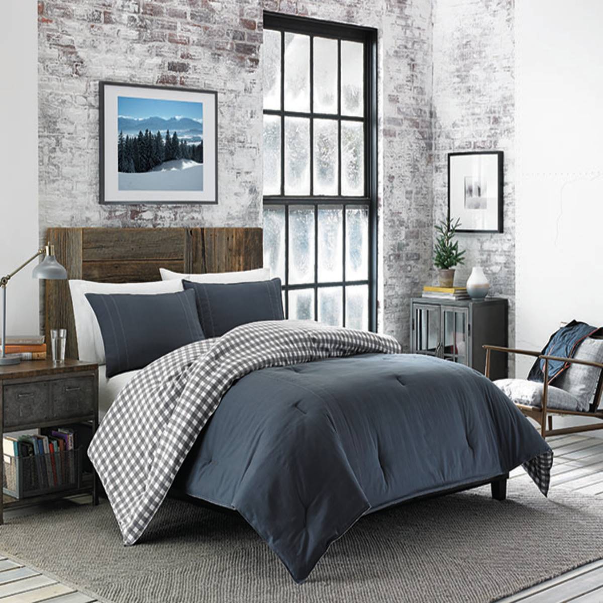 Eddie Bauer Kingston Charcoal 150TC Reversible Comforter Set Cheap ???? Eddie-Bauer Bed Eddie Bauer Kingston Charcoal 150TC Reversible Comforter Set ???? -Donna Sharp Shop unnamed file 177