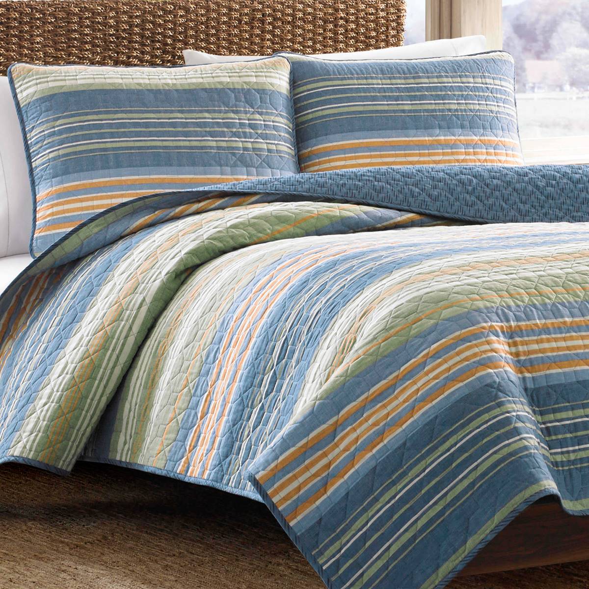 Eddie Bauer Yakima Valley Stripe Persimmon 136TC. Quilt Set Best deal ???? Eddie-Bauer Bed Eddie Bauer Yakima Valley Stripe Persimmon 136TC. Quilt Set ???? -Donna Sharp Shop unnamed file 195