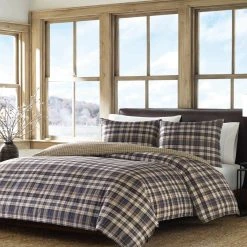 Best Pirce ⭐ Eddie-Bauer Bed Eddie Bauer Port Gamble 180 Thread Count Comforter Set 🔥
