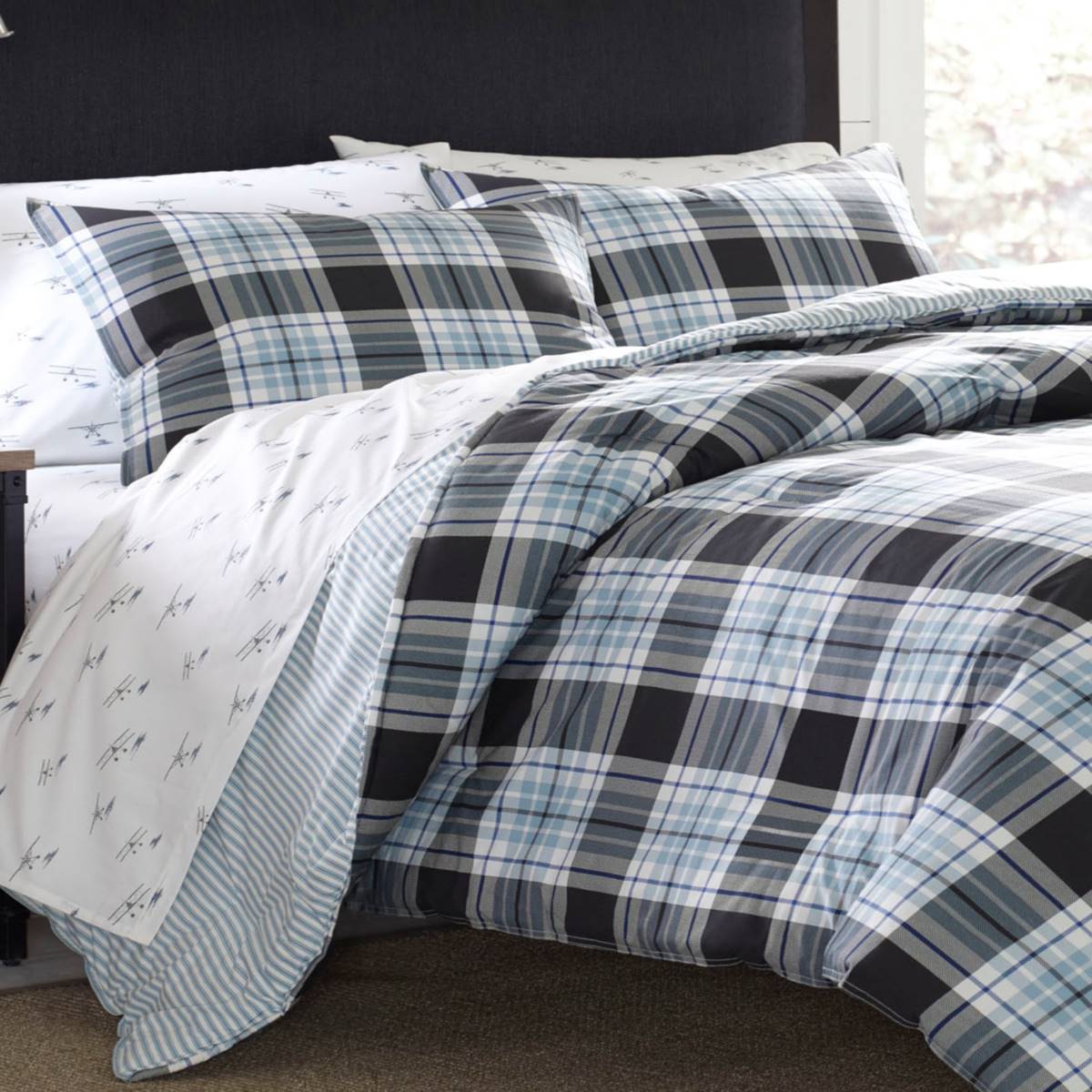 Eddie Bauer Lewis Plaid 180 Thread Count Reversible Comforter Set Best Sale ???? Eddie-Bauer Bed Eddie Bauer Lewis Plaid 180 Thread Count Reversible Comforter Set ???? -Donna Sharp Shop unnamed file 218