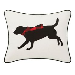 Wholesale ???? Eddie-Bauer Home Decor Eddie Bauer Winter Lab ???? Dog Rectangle Decorative Pillow - 16x20 ????