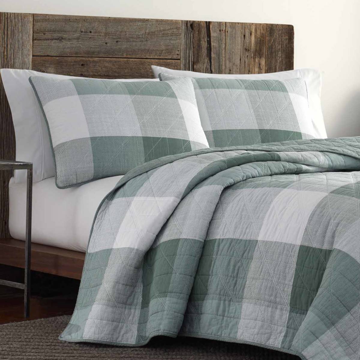 Eddie Bauer Boulder 136 Thread Count Reversible Quilt Set - Green Coupon ❤️ Eddie-Bauer Bed Eddie Bauer Boulder 136 Thread Count Reversible Quilt Set - Green ???? -Donna Sharp Shop unnamed file 274
