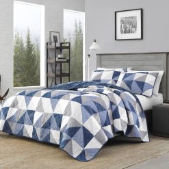 Promo ???? Eddie-Bauer Bed Eddie Bauer North Cove 136 Thread Count Reversible Quilt Set ????