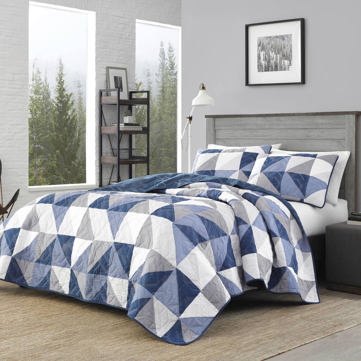Eddie Bauer North Cove 136 Thread Count Reversible Quilt Set Promo ???? Eddie-Bauer Bed Eddie Bauer North Cove 136 Thread Count Reversible Quilt Set ???? -Donna Sharp Shop unnamed file 286