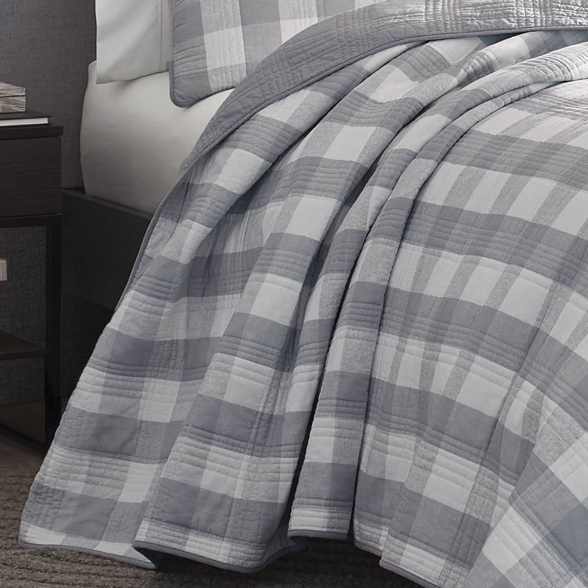 Eddie Bauer Lakehouse 136 TC Reversible Quilt Set - Grey Discount ???? Eddie-Bauer Bed Eddie Bauer Lakehouse 136 TC Reversible Quilt Set - Grey ???? -Donna Sharp Shop unnamed file 298