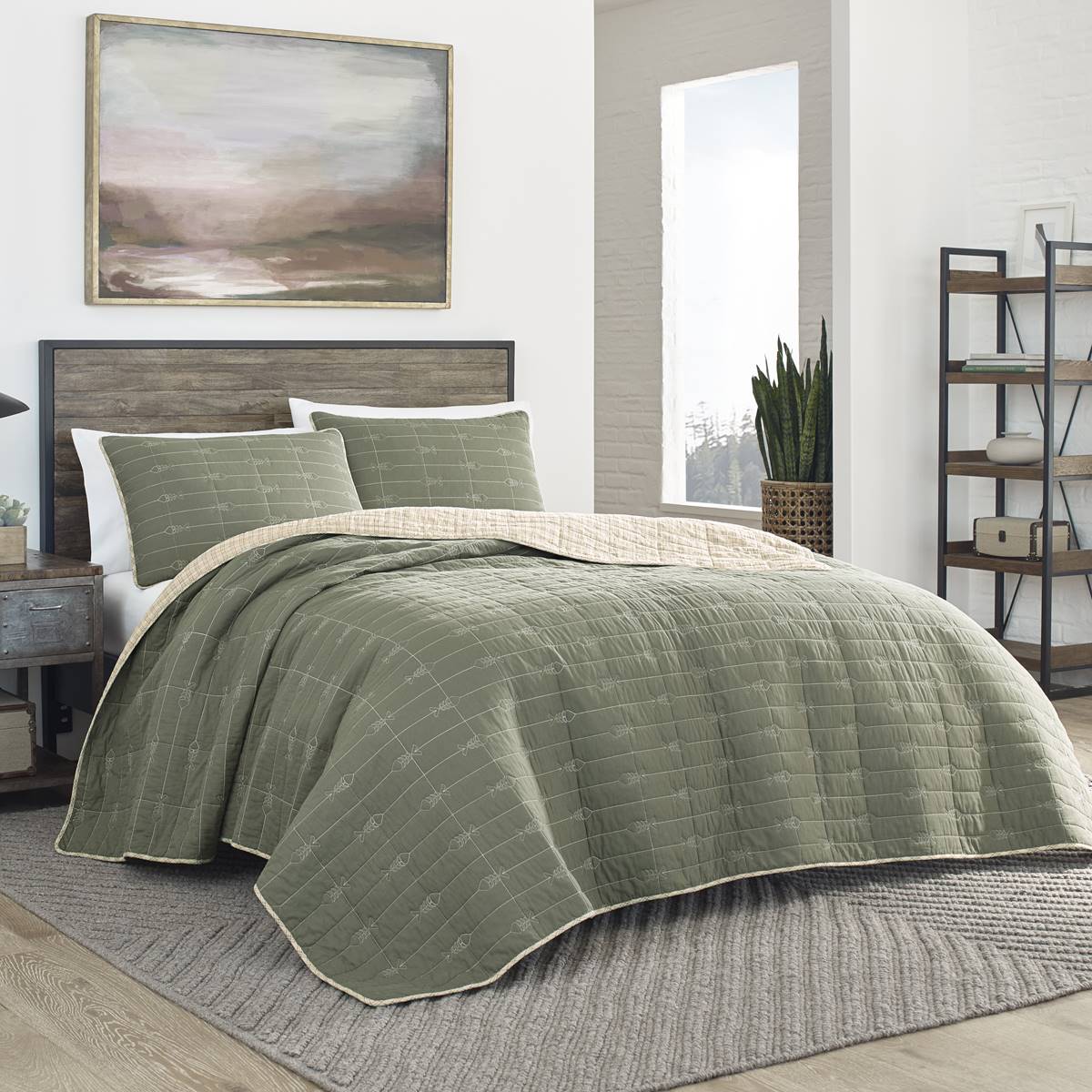 Eddie Bauer Troutdale 136 Thread Count Reversible Quilt Set Cheap ✔️ Eddie-Bauer Bed Eddie Bauer Troutdale 136 Thread Count Reversible Quilt Set ???? -Donna Sharp Shop unnamed file 301