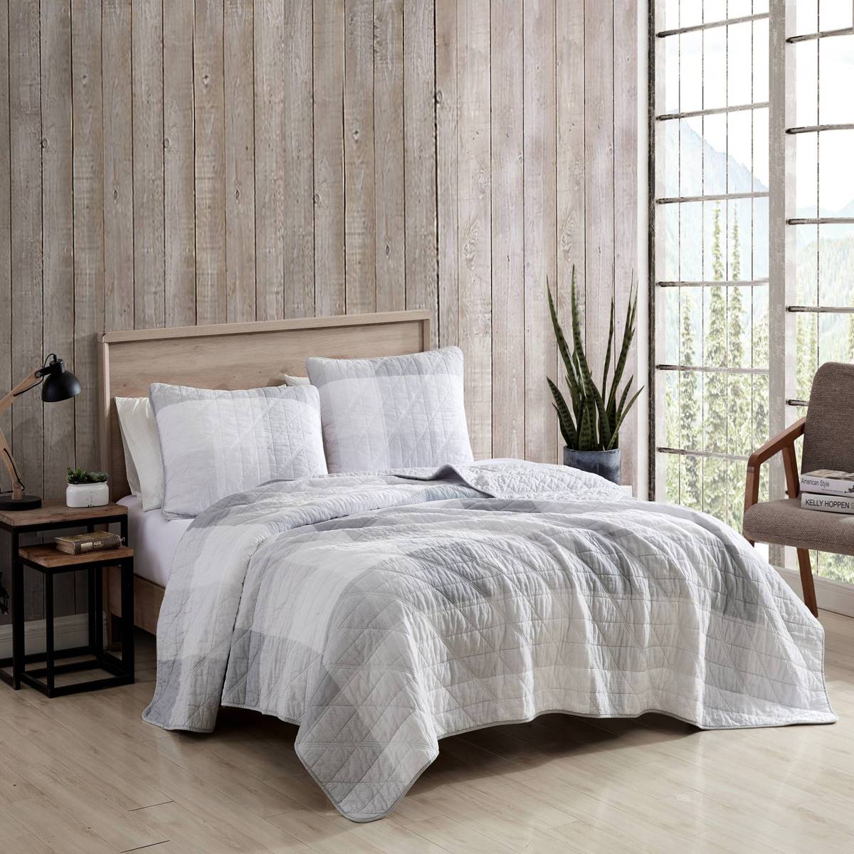 Eddie Bauer Boulder 136 Thread Count Reversible Quilt Set - Grey Cheap ⭐ Eddie-Bauer Bed Eddie Bauer Boulder 136 Thread Count Reversible Quilt Set - Grey ???? -Donna Sharp Shop unnamed file 315