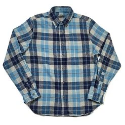 New ⭐ Eddie-Bauer Clothing Mens Eddie Bauer Flex Flannel 👕 Shirt - Cinder 🔔