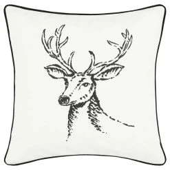 Discount 🎁 Eddie-Bauer Home Decor Eddie Bauer Winter Morning Stag Decorative Pillow - 20x20 🥰