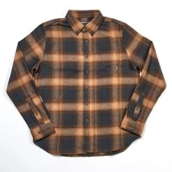 Flash Sale 😍 Eddie-Bauer Clothing Mens Eddie Bauer Flex Flannel 👚 Shirt - Flax 🧨