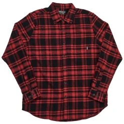 Cheap 😍 Eddie-Bauer Clothing Mens Big & Tall Eddie Bauer Flex Flannel 👚 Shirt - Black ✔️