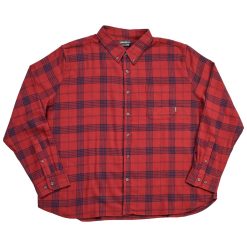 Coupon ???? Eddie-Bauer Clothing Mens Big & Tall Eddie Bauer Flex Flannel ???? Shirt - Brick Red ⌛