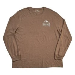 Discount ✨ Eddie-Bauer Clothing Mens Eddie Bauer Long Sleeve Live Your Adventure Tee ✨