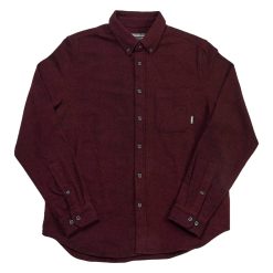 Hot Sale ???? Eddie-Bauer Clothing Mens Eddie Bauer Flex Flannel ???? Shirt - Berry ????