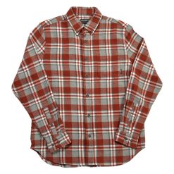 Budget ???? Eddie-Bauer Clothing Mens Eddie Bauer Flex Flannel ???? Shirt - Paprika ????