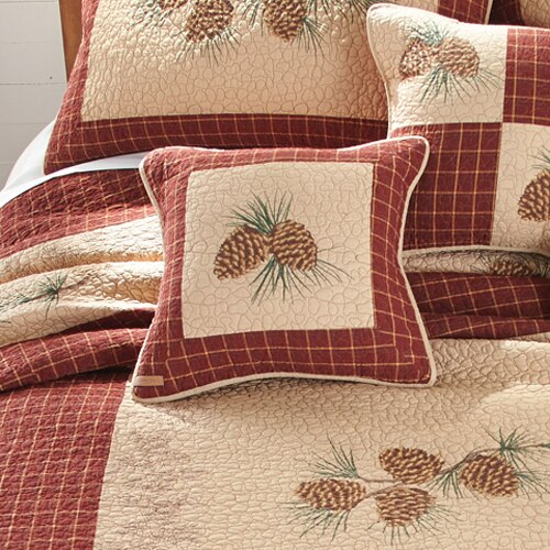 Donna Sharp Pine Lodge Pinecone Decorative Pillow - 15x15 New ???? Donna-Sharp Bed Donna Sharp Pine Lodge Pinecone Decorative Pillow - 15x15 ???? -Donna Sharp Shop unnamed file 400