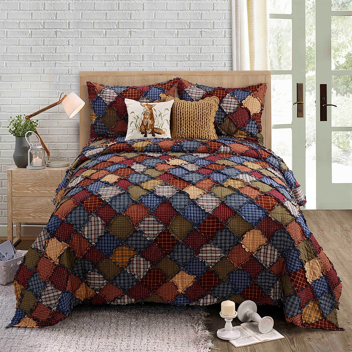 Donna Sharp Blue Ridge 140TC Quilt Set New ???? Donna-Sharp Bed Donna Sharp Blue Ridge 140TC Quilt Set ???? -Donna Sharp Shop unnamed file 412