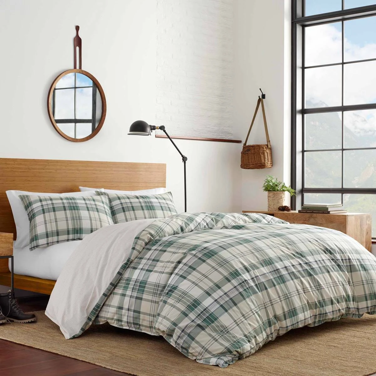 Flash Sale ๐ Eddie-Bauer Bed Eddie Bauer Timbers Plaid Green Comforter Set ๐ - Image 2