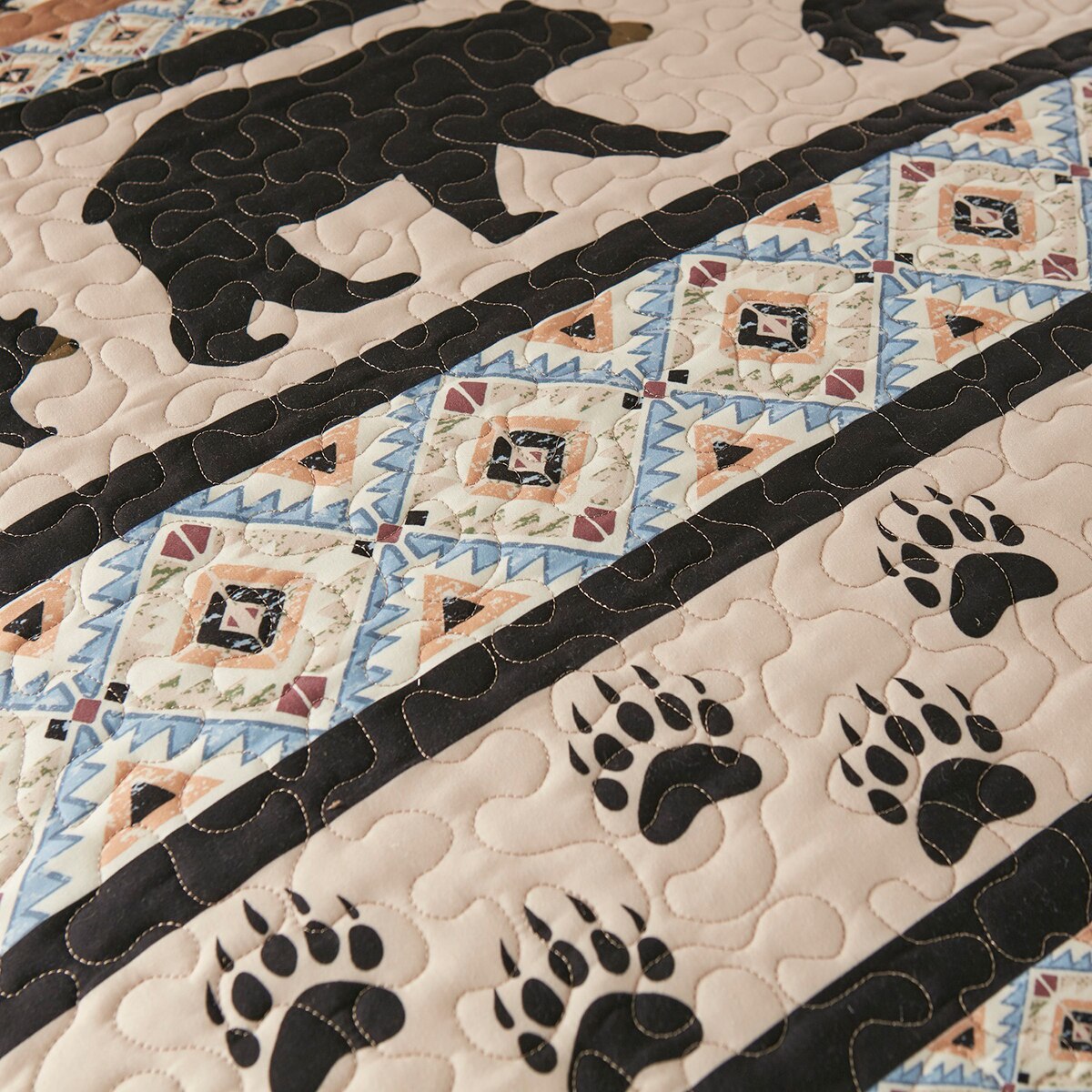 Donna Sharp Momma Bear 140 TC Quilt Set Brand new ???? Donna-Sharp Bed Donna Sharp Momma Bear 140 TC Quilt Set ???? -Donna Sharp Shop unnamed file 421