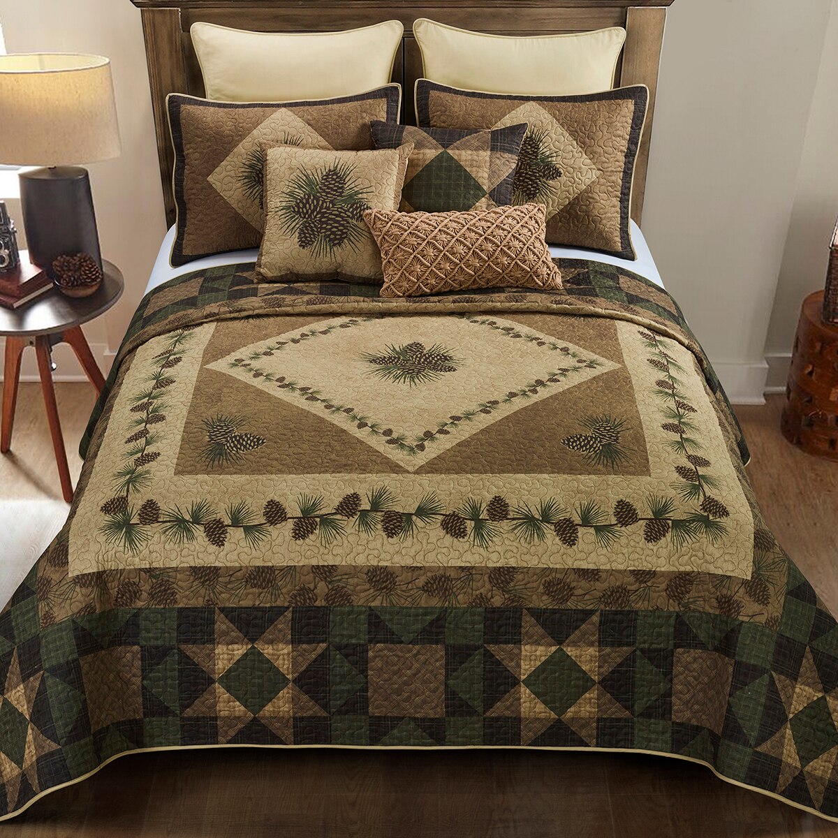 Donna Sharp Antique Pine 140 TC Quilt Set Discount ???? Donna-Sharp Bed Donna Sharp Antique Pine 140 TC Quilt Set ???? -Donna Sharp Shop unnamed file 428