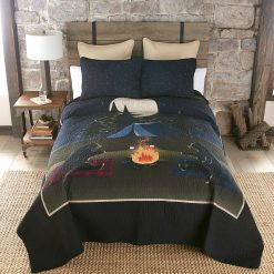 Best Pirce ???? Donna-Sharp Bed Donna Sharp Bear Campfire 140TC Quilt Set ????