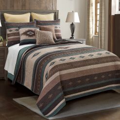 Hot Sale ???? Donna-Sharp Bed Donna Sharp Sierra Vista 140 TC Quilt Set ????