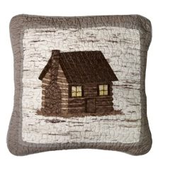 Cheapest ???? Donna-Sharp Bed Donna Sharp Birch Forest Cabin Decorative Pillow - 18x18 ????