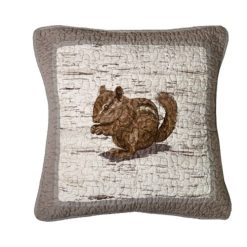 Coupon ✨ Donna-Sharp Bed Donna Sharp Birch Forest Chipmunk Decorative Pillow - 18x18 ????