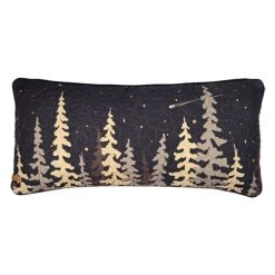 Best deal 😉 Donna-Sharp Bed Donna Sharp Moonlit Cabin Rectangle Decorative Pillow - 11x22 ⌛