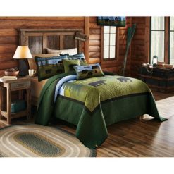 Top 10 ???? Donna-Sharp Bed Donna Sharp Bear River Cotton Quilt 3pc. Set ????