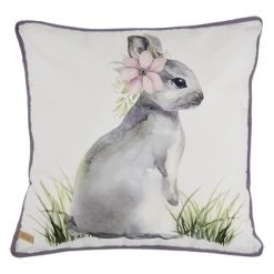 New 😉 Donna-Sharp Home Decor Donna Sharp Forget Me Not Square Decorative Pillow - 18x18 ⭐