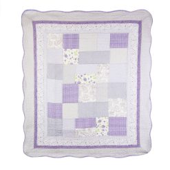 Best deal ⭐ Donna-Sharp Bed Donna Sharp Lavender Rose Throw Blanket ????