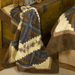 Wholesale ???? Donna-Sharp Bed Donna Sharp Cabin Raising Pinecone Throw Blanket ????