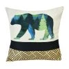 Brand new 😍 Donna-Sharp Home Decor Donna Sharp Bear Ridge Bear Decorative Pillow - 18x18 🧨