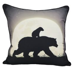 Cheapest ???? Donna-Sharp Home Decor Donna Sharp Nightly Walk Silhouette Decorative Pillow - 18x18 ????