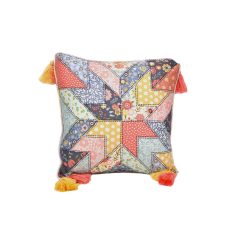 Flash Sale ???? Donna-Sharp Home Decor Donna Sharp Coral Crush Patch Decorative Pillow - 18x18 ✔️