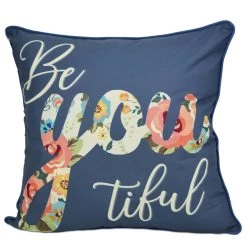 Best Pirce ๐ Donna-Sharp Home Decor Donna Sharp Coral Crush BeYOUtiful Decorative Pillow - 18x18 ๐