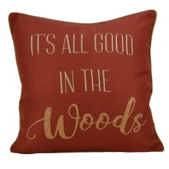 Cheap 🔥 Donna-Sharp Home Decor Donna Sharp Sunset Cottage Woods Decorative Pillow - 18x18 😉