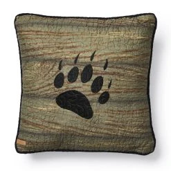 Best reviews of ⭐ Donna-Sharp Home Decor Donna Sharp Oakland Bear Paw Decorative Pillow - 18x18 🤩