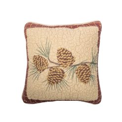 Buy ???? Donna-Sharp Home Decor Donna Sharp Pine Lodge Pine Branch Decorative Pillow - 15x15 ????