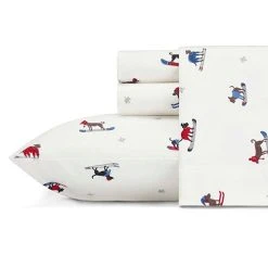 Best Pirce 🔥 Eddie-Bauer Bed Eddie Bauer Ski Patrol Flannel Sheet Set 🧨